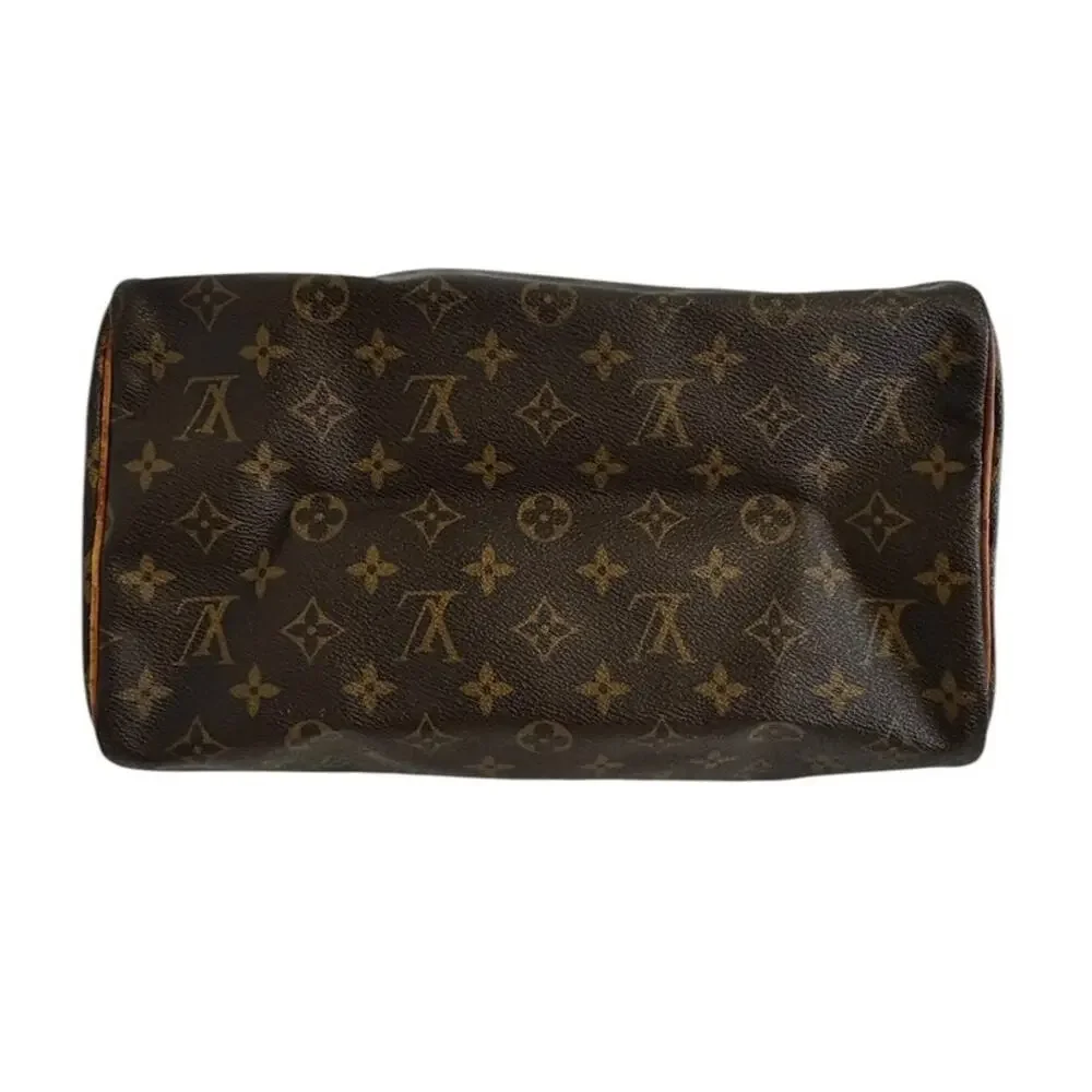 Louis Vuitton Baby Speedy 30 Monogram Canvas Satchel Handbag